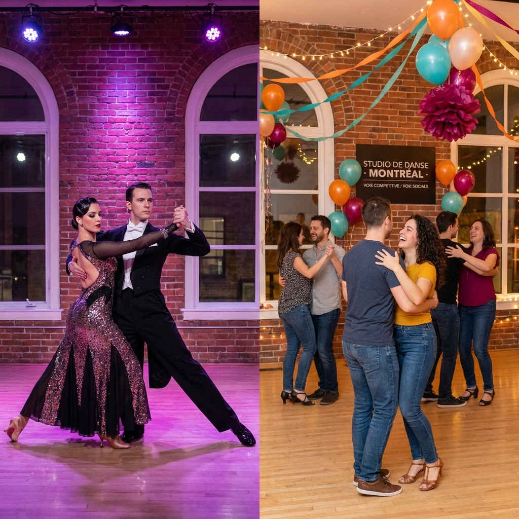 Competitive ballroom dancing vs social dancing - choosing your path