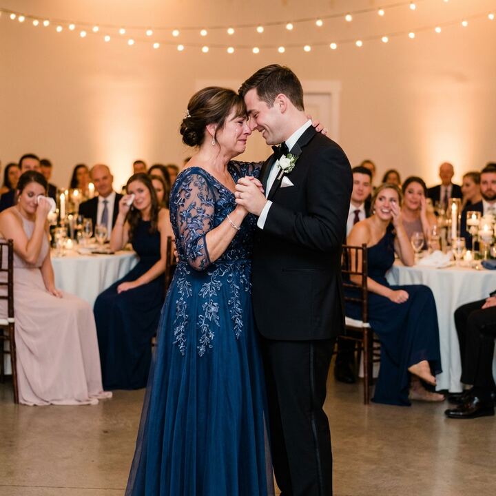 Emotional mother-son wedding dance at Montreal reception